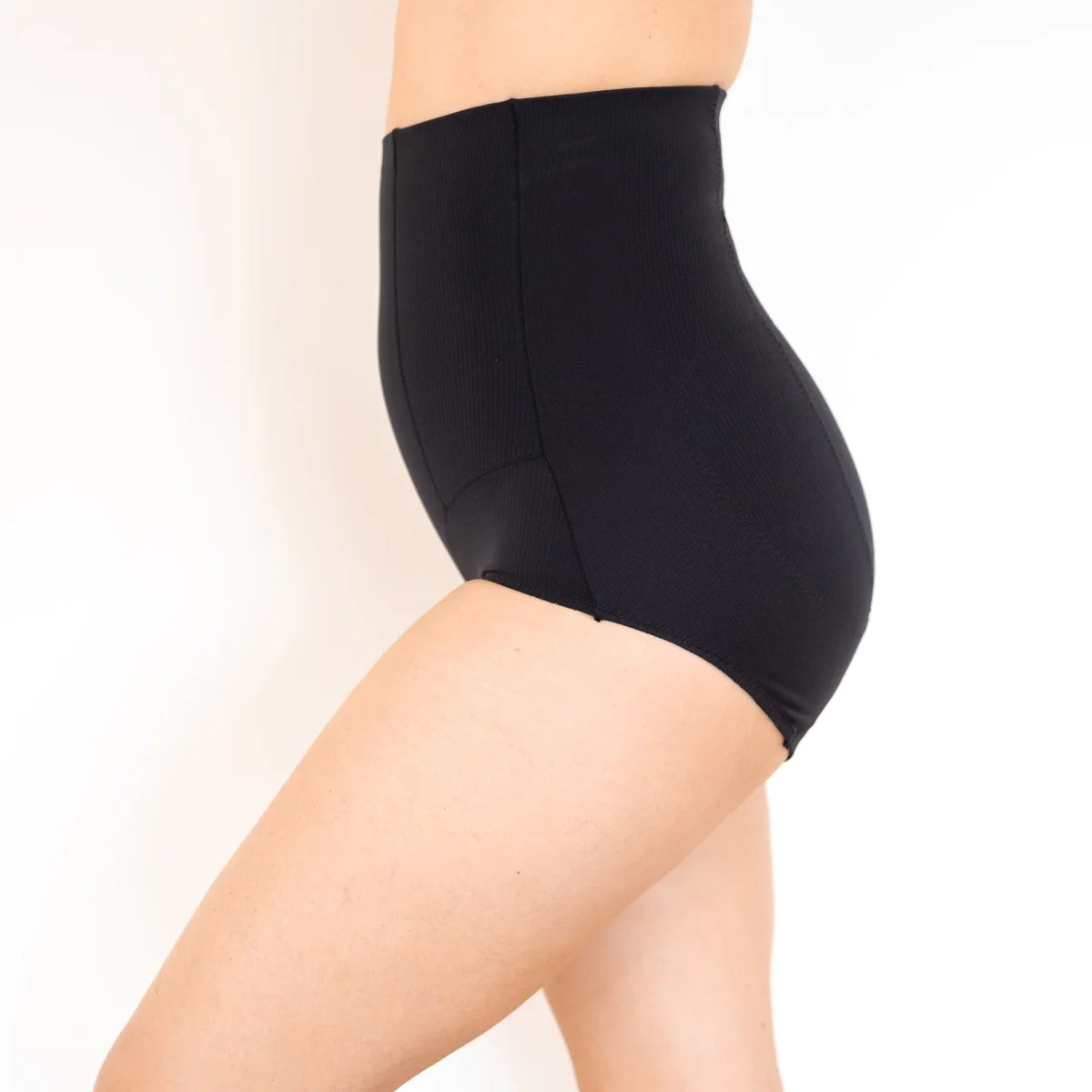 High-waisted black shapewear shorts from Emama High Waist, perfect for shaping at 3rd half price